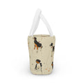 Paint Splattered Standing Dogs - Lunch Bag