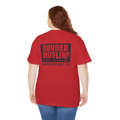 Scranton Unisex Heavy Cotton Tee - Retro Dunder Mifflin Design for Nostalgic Fans
