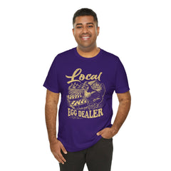 Local Egg Dealer Unisex Jersey Tee - Perfect for Farmers & Foodies