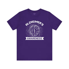Alzheimers Awareness - Unisex Jersey Short Sleeve Tee