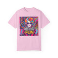 80s Music Girls Just Want To Have Fun  - Graphic Comfort Colors Garment Dyed Shirt