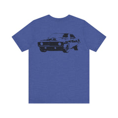 Classic Camaro Car Graphic Tee - Unisex Jersey Short Sleeve T-Shirt