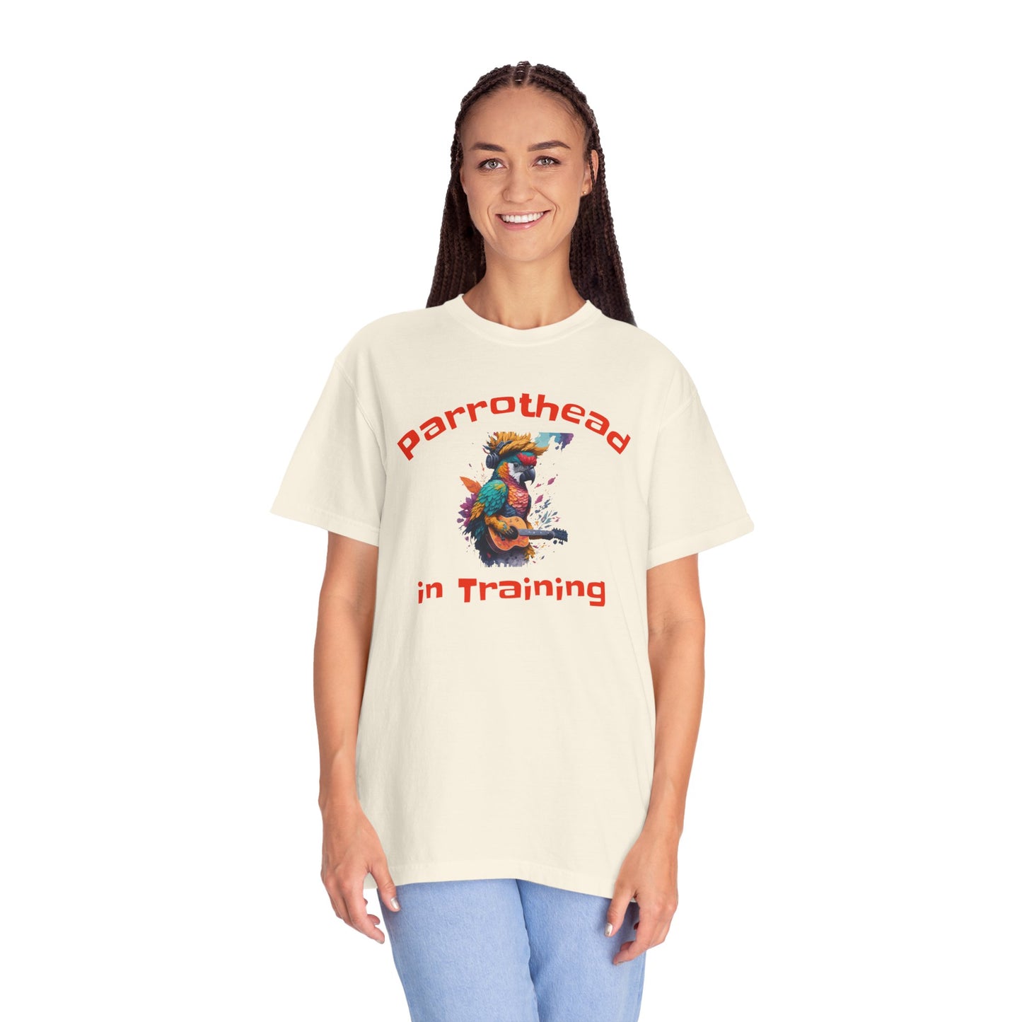 Parrothead In Training - Unisex Garment-Dyed T-shirt