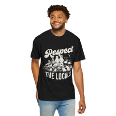 Polar bears, walrus, Arctic fox, reindeer (caribou), seals, beluga whales, narwhal Respect the Locals T-Shirt