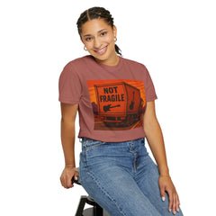 Not Fragile Unisex Garment-Dyed T-Shirt -BTO Inspired Vintage Guitar Graphic Tee