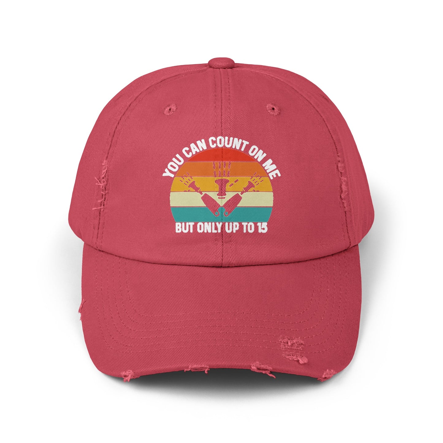 Count On Me But only Up To 15  -  Limb Loss Awareness Cap