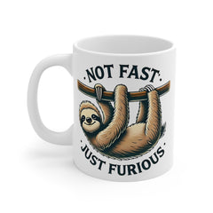 Not Fast Just Furious Sloth Mug