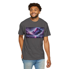 Prince Inspired Purple Rain Mural Graphic - Unisex Comfort Colors Shirt