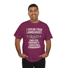Funny United States Submarine Multilingual T-Shirt