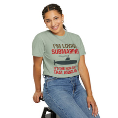 Submarine Lover Nautical Tee, Graphic Submarine Shirt | Summer Casual