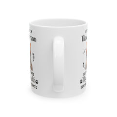 Cat lover mug, cat confession mug, ceramic cat mug, 11oz, 15oz, sarcastic cat gift, funny cat mug, graphic cat gift, funny cat gift