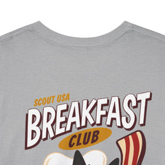 Breakfast Club Dog T‑Shirt — Retro Bacon & Eggs Graphic Tee