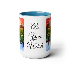 Westley and Buttercup - AS YOU WISH, 15 oz. mug