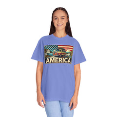 Ventura Highway Driving America Graphic Comfort Colors Unisex Garment Dyed T-shirt