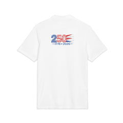 250 Years of Liberty with Jets Unisex Pique Polo Shirt (Embroidery)
