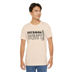 Physical Therapy Unisex Tee - Spine Graphic Gift for PT Student