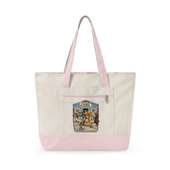 Who Let The Dogs Out  Baldwin Harbor Animal Hospital Canvas Tote — Zippered Tote Bag for Dog Lovers