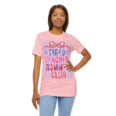 Tired Teacher Summer Club Tee