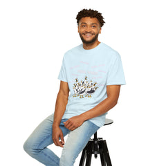 Funny K-6 Seagulls Personalized Teachers Name Garment-Dyed T-shirt