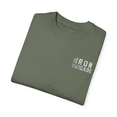 Iron Brigade Civil War Battles Unisex Garment-Dyed T-Shirt - Vintage Military Graphic Tee