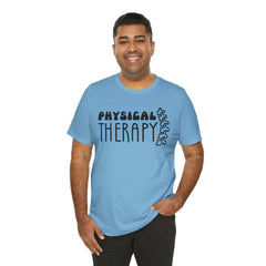 Physical Therapy Unisex Tee - Spine Graphic Gift for PT Student