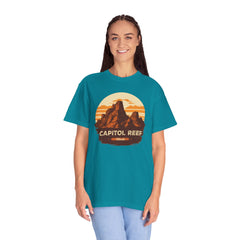 Capitol Reef National Park Graphic, Comfort Colors Soft Relaxed Fit Unisex Garment-Dyed T-shirt