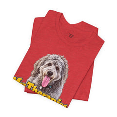 My Therapist Has A Wet Nose Personalized with your dog(s) image T-Shirt