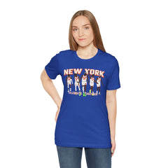 New York Basketball Celebrate Together  Tee - Unisex Jersey Short Sleeve T-Shirt
