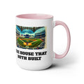 YANKEE STADIUM graphic mug, Two-Tone Coffee 15 oz Mug