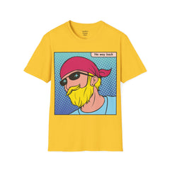 NO WAY BACK  Sunglass Wearin Pop Art Dude Unisex Softstyle T Shirt