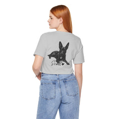 Dog Mom T-Shirt — Personalized Your Dog Image  Tee (Custom Name)