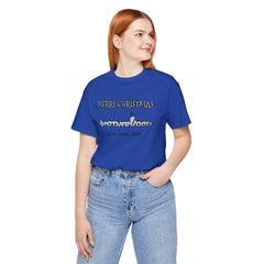 MERRY  CHRISTMAS Submarine Brotherhood -Unisex Jersey Short Sleeve Tee