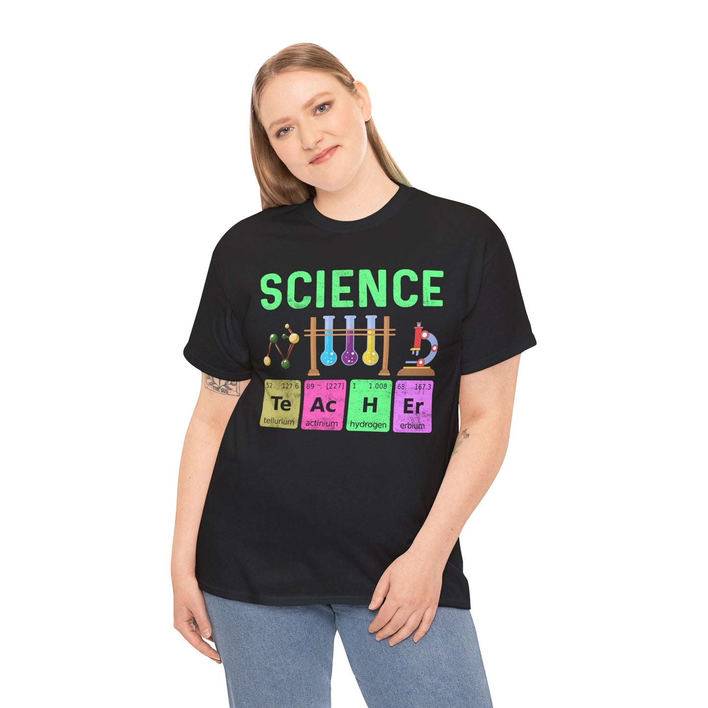 Science Teacher Funny Lab Graphic - Unisex Heavy Cotton Tee