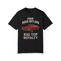 Classic Car Lover's Unisex T-Shirt - 1966 Buick Skylark Rag Top Royalty