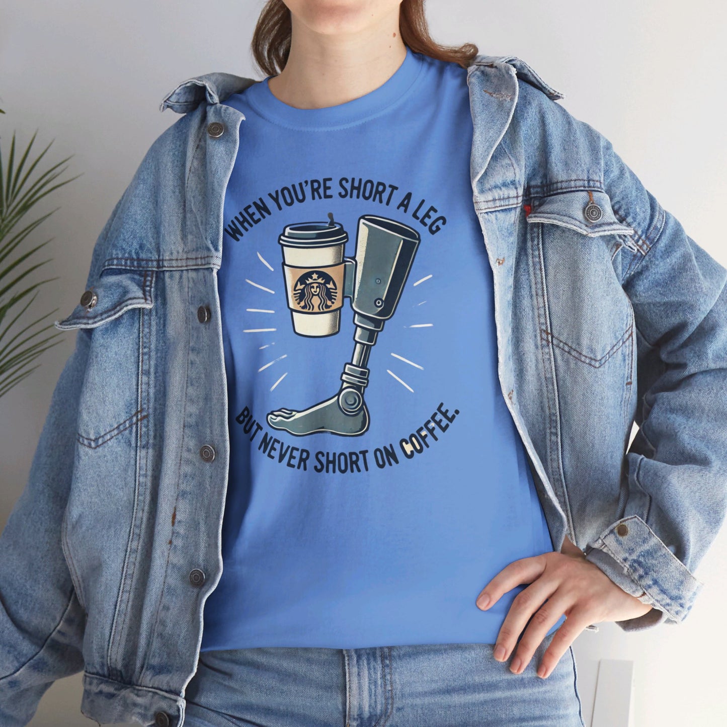 Aputee Coffee Humor - Unisex Heavy Cotton Tee