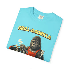 Grill-A-Gorilla Vintage BBQ Ape Cook T-Shirt