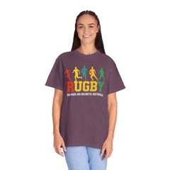 Rugby Players Rainbow Graphic T-Shirt