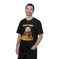 Panda Chef T-Shirt — Cute Chop-Panda Cooking Graphic Tee