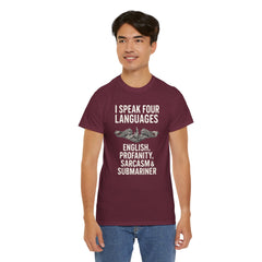 Funny United States Submarine Multilingual T-Shirt