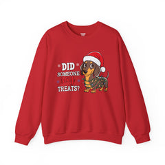 Did Someone SAY Dog Treats? - Unisex Heavy Blend™ Crewneck Sweatshirt