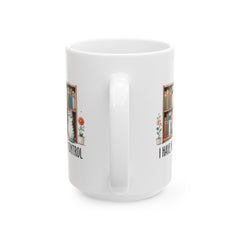Book Lover quote mug, funny Librarian gift, white ceramic mug, 11oz,15oz mug, gift for Cat Lover, gift for him, gift for her, Birthday Gift