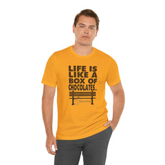 Inspirational Quote T-Shirt - Life is Like a Box of Chocolates