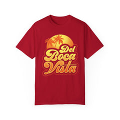 Del Boca Vista Graphic - Unisex Garment-Dyed T-shirt