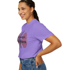 Nephrologist Bean Queen, Graphic Unisex Garment-Dyed T-shirt