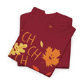 Changes Fall Leaves Graphic - Unisex Heavy Cotton Tee