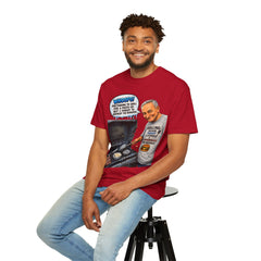 Grill Master Grandpa Funny BBQ T-Shirt — "Whoops! Pretending to Grill for a Photo" Graphic Tee