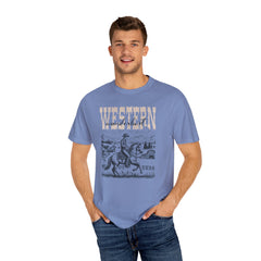 Vintage Style Cowboy Graphic Shirt - Stylish T Shirt