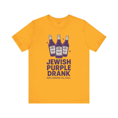 Jewish Purple Drank Tee - Unisex Jersey T Shirt Pure Kosher