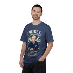 Nukes I Am Your Father Vintage United States Navy Nuclear Power Submarine Graphic T-Shirt