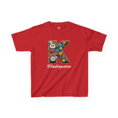 Floral Letter K Kids Tee, Cute Children’s Flower T-Shirt, Kids Customizable Summer Shirt, Personalized Gift for Birthdays, Garden [...]